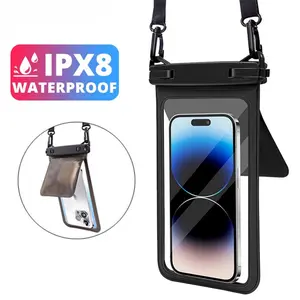 【Outdoor essentials】Convenient and multifunctional Double Bag Waterproof ，Phone Case，Underwater Phone Bag ，Swimming Mobile Cover， Supports storage of keys for all mobile phones, tablets, wallets, and other devices， for gifts ，Adjustable