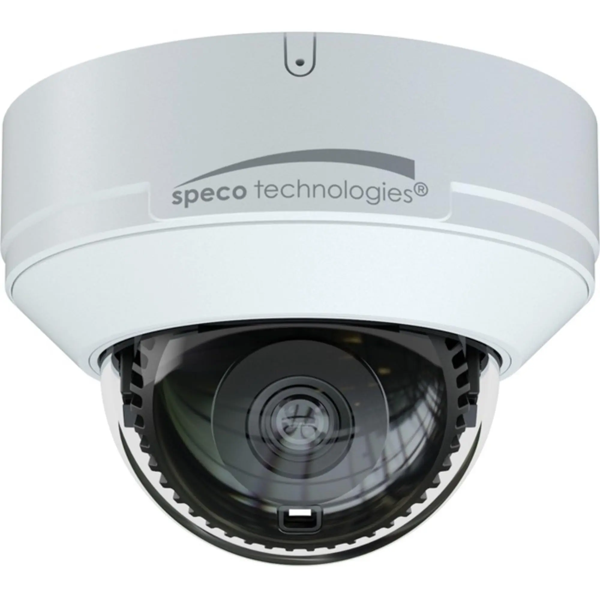 4MP CCTV IP Dome Camera, White, with IR, WDR, 2.8mm Fixed Lens, NDAA-Compliant