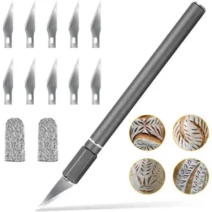 Upgraded Bread Lame with 10  - Professional sourdough Scoring Tool for bread scoring tool, Safety Cover &  Handle -  Bread Scoring  for Artisan Bread Making