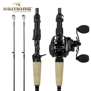 [Father's Day Best Gift] KastKing Spartacus II Plus Spinning & Casting Rod, IM6 Graphite Blank, Twin-Tip 2-Piece, Zirconium Guides, No-Slip Grip SummerVibes