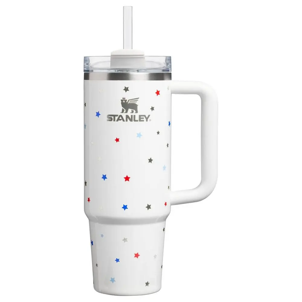 Stanley 30 oz Stainless Steel H2.0 FlowState Quencher Tumbler Starry Sparkle