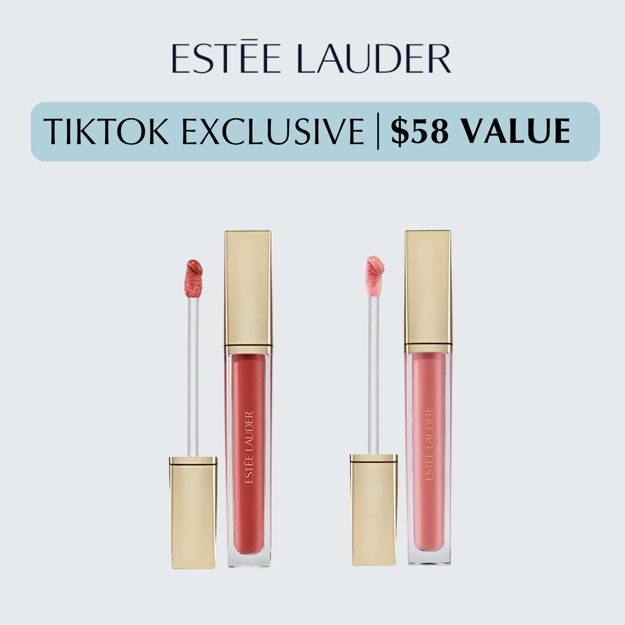 [Estée Lauder] Glossy Pout Lip Oil Duo