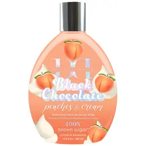 Brown Sugar Peaches & Cream 400X Double Dark Black Chocolate Bronzing Whip 13.5 oz
