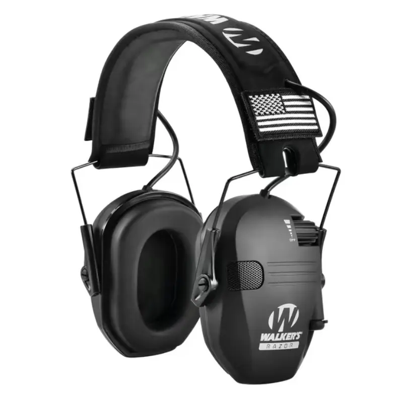 Adjustable Tactical Ear Muffs, Ear Protectors, Ear Defenders for Outdoor Shooting, Walkers Noise Reduction Headset, Adjustable Over-Ear Design, Ideal for Sports & Hunting