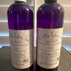 CRAFTING EPOXY A Little Extra Inc. New Formula ~Extra~ Quart Kit 32oz