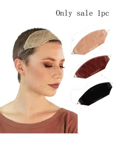 Adjustable Invisible Wig Hairband, Breathable Fishline Transparent Thread, Secure Wig Edges, Comfortable for All Wig Wearers, Hair Braid Headband