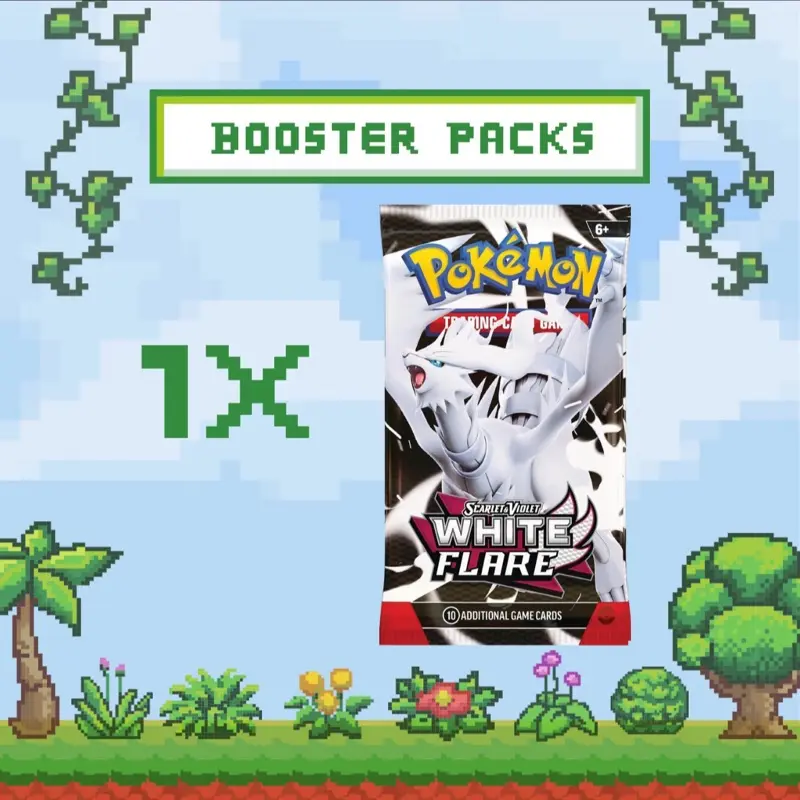 White Flare Booster Pack