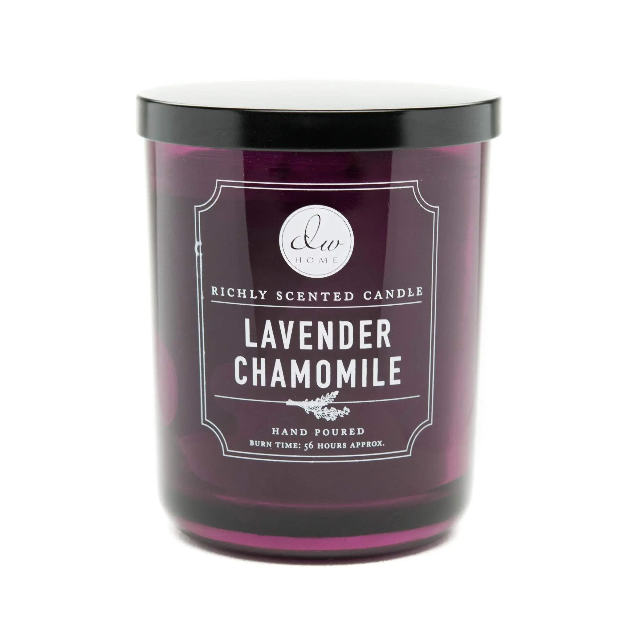 DW Home Lavender Chamomile Candle Collection - Soothing Fragrance with Lavender, Chamomile, Bergamot, Wild Musk Aroma, Calming Wick Candles for Bedroom Relaxing Spaces