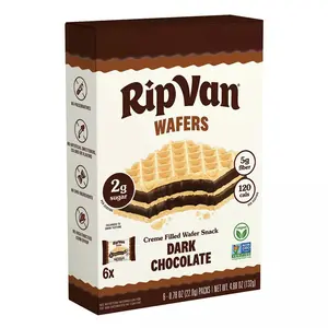 Rip Van Wafers Dark Chocolate - 4.68oz/6ct