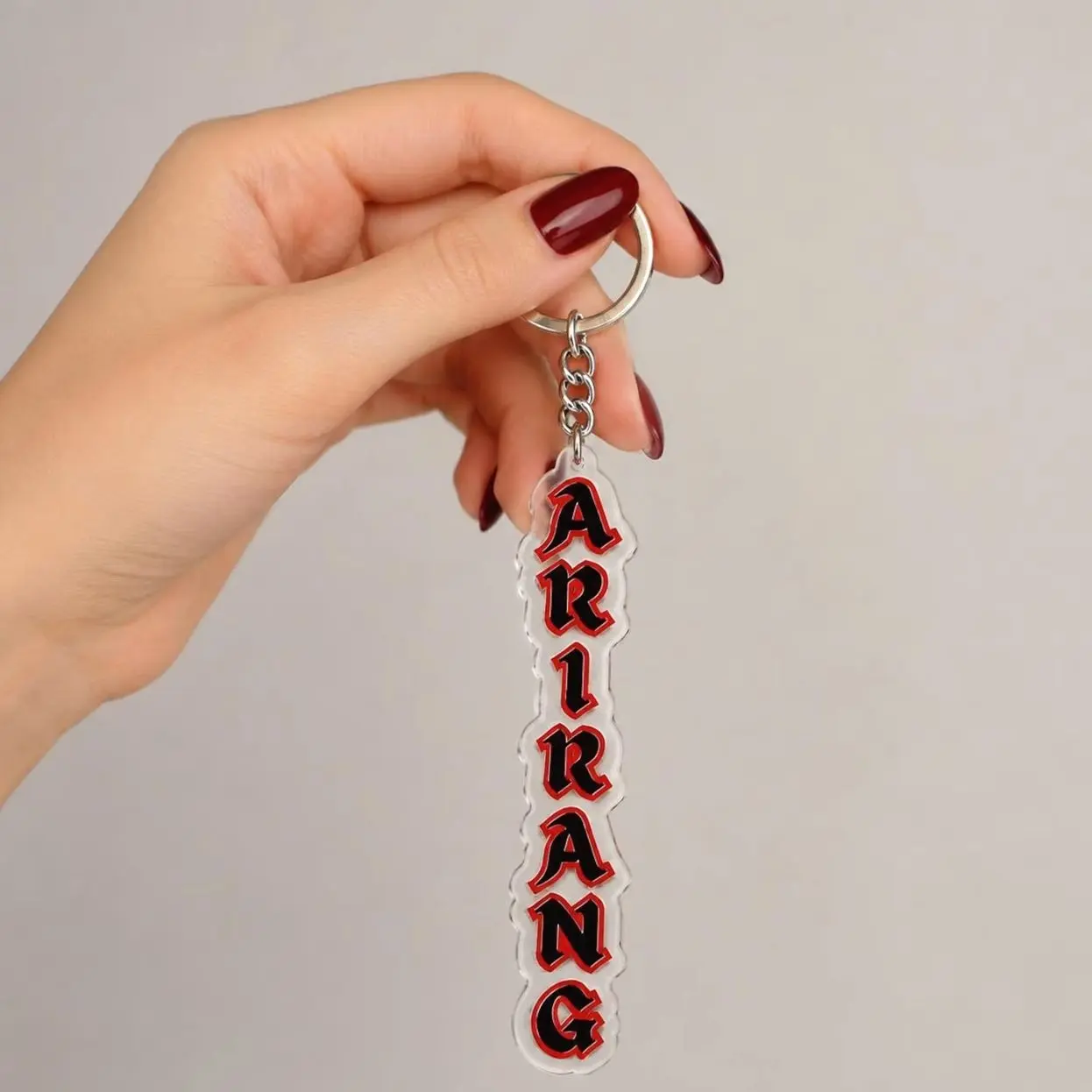Arirang Acrylic Keychain, Kpop Concert Accessories