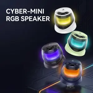 Portable Magnetic Wireless Speaker with Light Stand