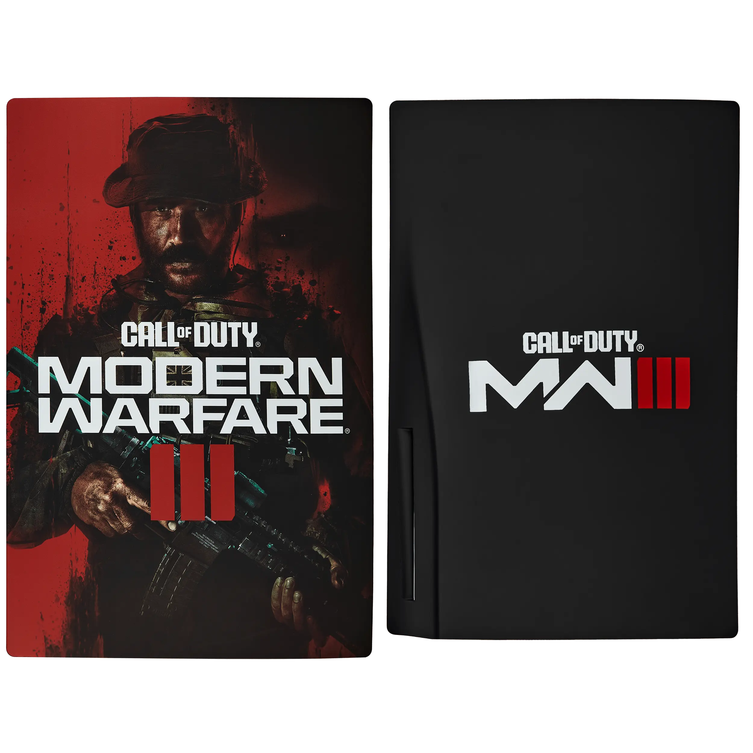 Faceplate Cover (Top & Bottom) For PlayStation 5 (Call of Duty / Modern Warfare)