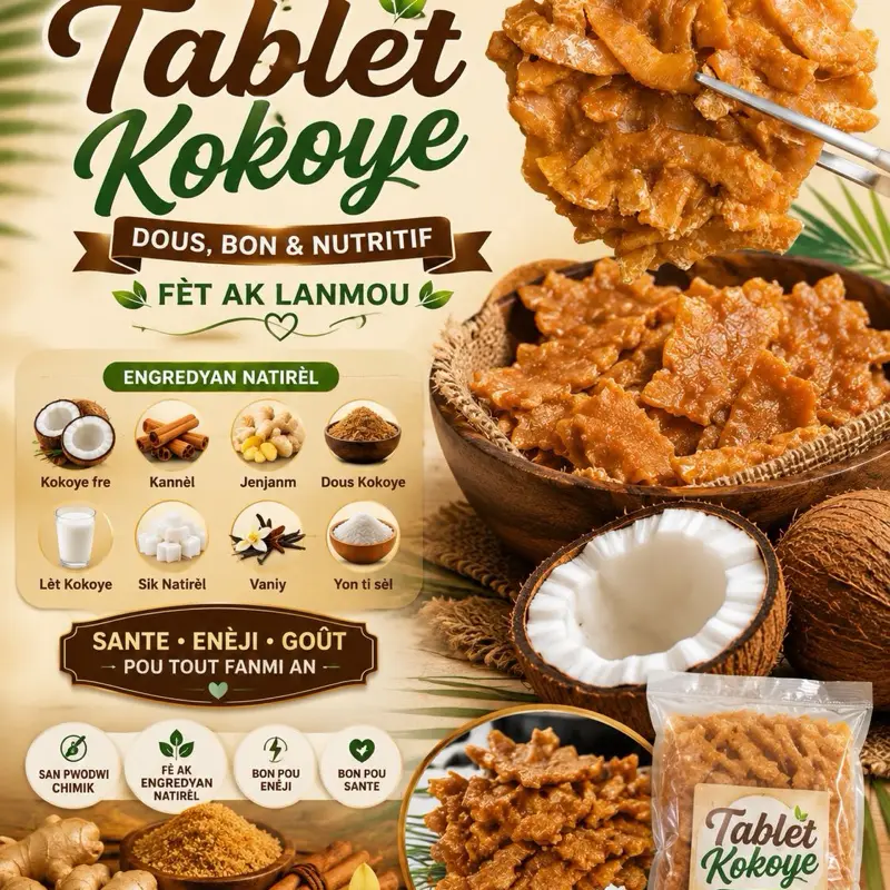 Tablet kokoye contains 3larges boxes