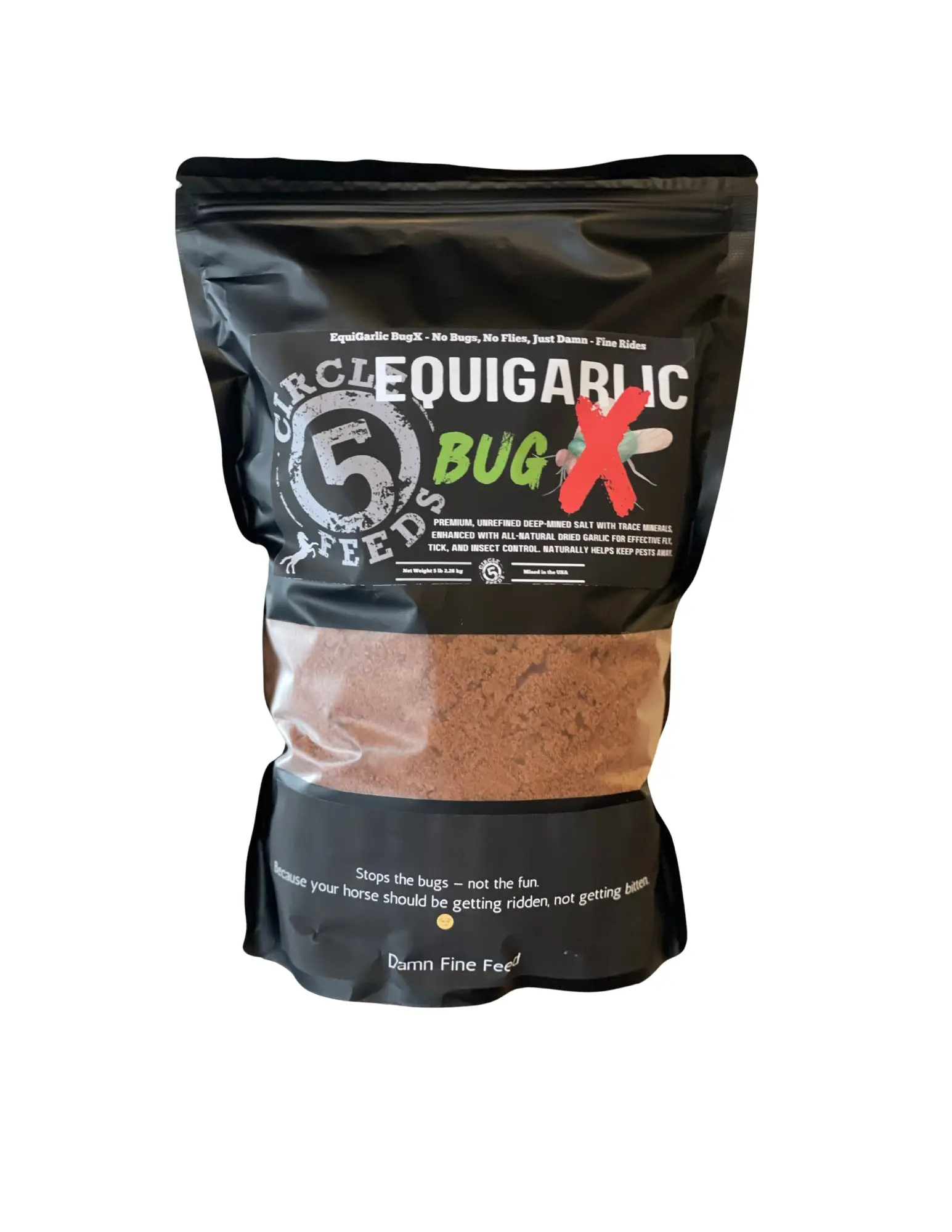 EquiGarlic BugX - Fly & Tick Repellent for Horses