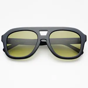 FREYRS Eyewear Voyager Aviator Mens Womens Acetate Sunglasses