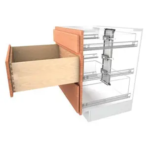 Blum Bz10T1170A 46 In. Maintenance-Free Servo-Drive Vertical Aluminum Profile - Electronic Opening Device for All Drawer Lengths