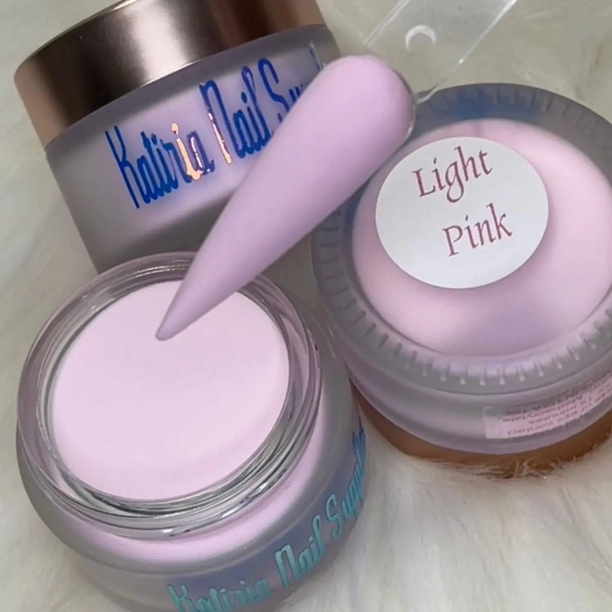 Light pink acrylic powder