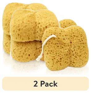 6 Pcs Bath Sponge, Body Wash Sponges Loofah Body Scrubber for Women, Men