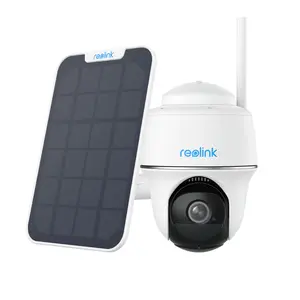 Reolink Argus PT with 3W Reolink Solar Panel 2K+ 5MP WIFI Outdoor Batttery Security Camera, Dual-Band WiFi, Smart Detection