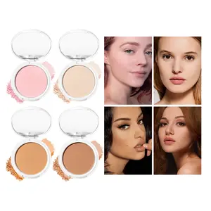 Matte Setting Powder Puff Natural Matte Makeup Finish Long-Lasting Concealer Loose Powder Fake No Makeup Boosts Complexion Fine Texture Fits All Skin Types