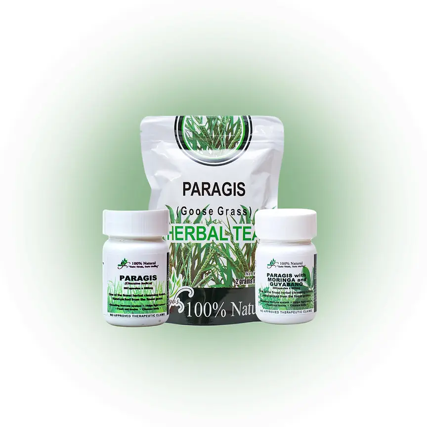 Chef Ayb's Paragis Power Trio - Paragis Tea, Paragis Capsules & Paragis, Moringa, and Guyabano Capsules for Wellness, 100% Natural Beverage Solution