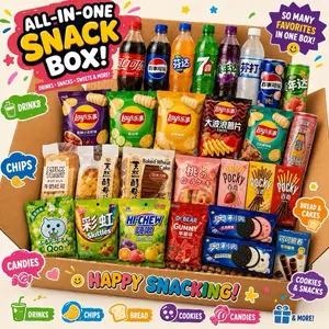 DiaSnacks 11 Pound Premium Asian Snack Box Gift Pack - Sweet & Savory Delights from Japan Korea Philippines Thailand Multipack