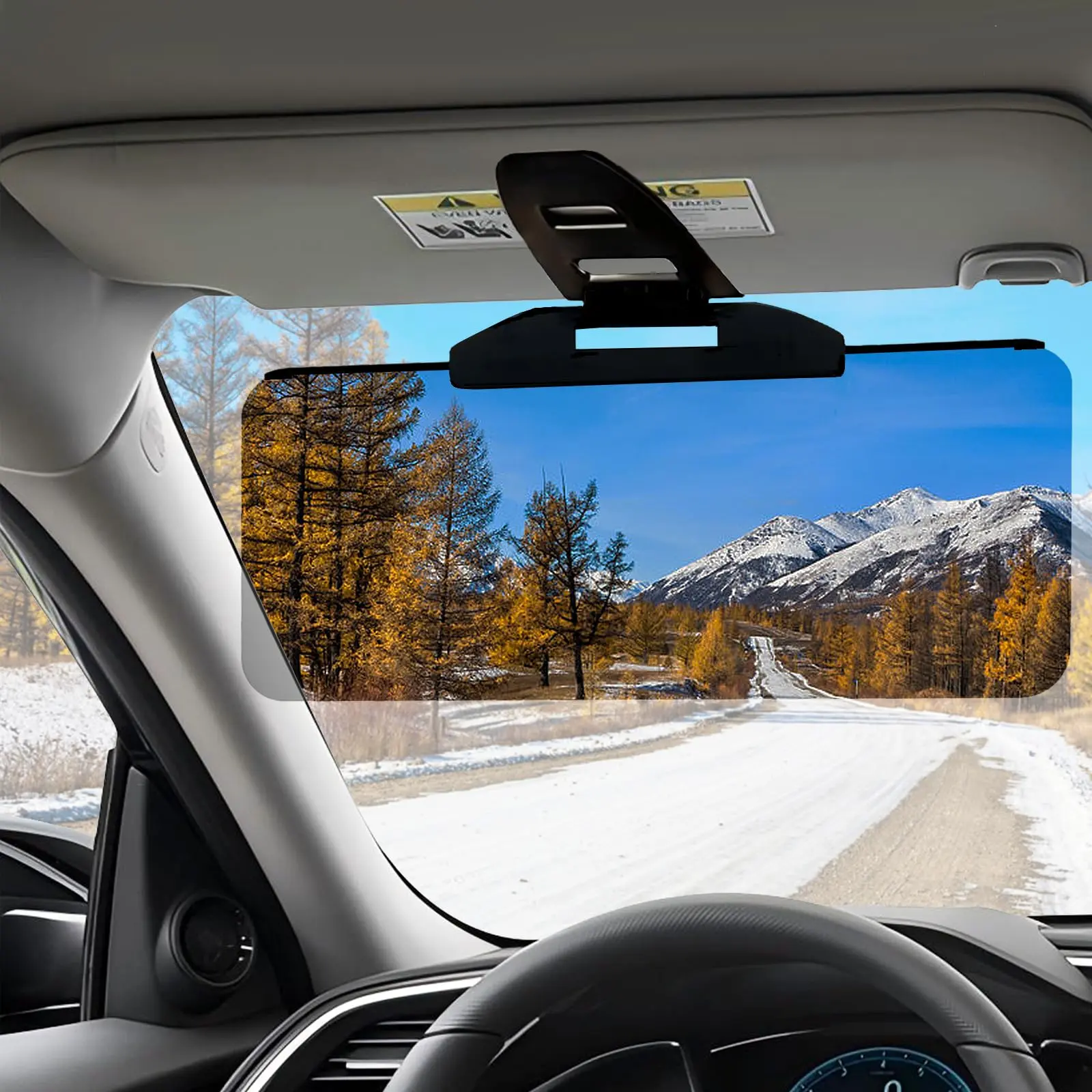 Anti-glare Sun Visor for Car, Adjustable Car Sun Visor Extender, Portable Car Visor for Safe Driving, Car Accessories for Daily, Sun Cover for Car Windshield