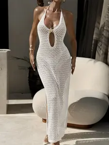 Women's Lightweight Comfortable Cover-Up Set, Perfect for Summer/autumn, Beach Vacation Pool Party Daily Wear knit cover up Gx2601