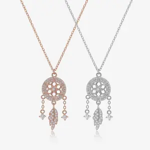 Elegant Dreamcatcher Necklace