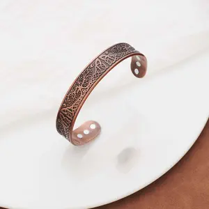 Trendy retro old fashion Viking open bracelet personality niche punk hip-hop niche jewelry