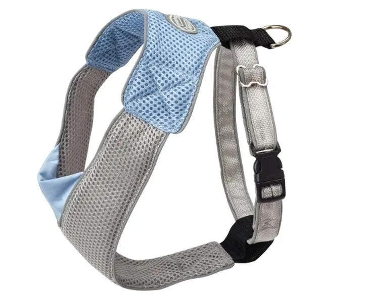 Doggles HAOMXX04 XXS V Mesh Harness - Blue-Gray