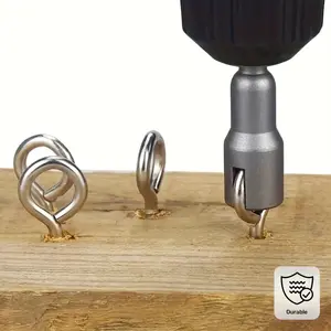 2pcs 6.35mm Hex Socket Adapter for Electric Screwdrivers - Butterfly Bolt Compatible, Durable Metal Construction, Secure Fit for Tight Spaces, Screwdriver Adapter|Hexagonal Design|Durable Construction, Screwdriver Accessories