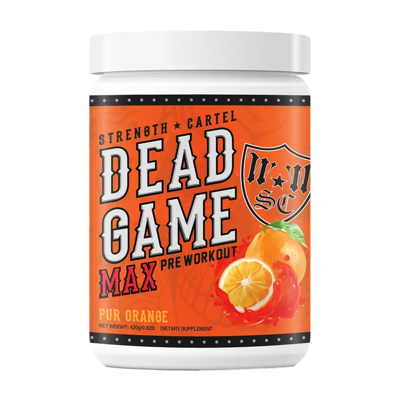 Strength Cartel x Wes Watson Deadgame Preworkout - Pur Orange Flavor