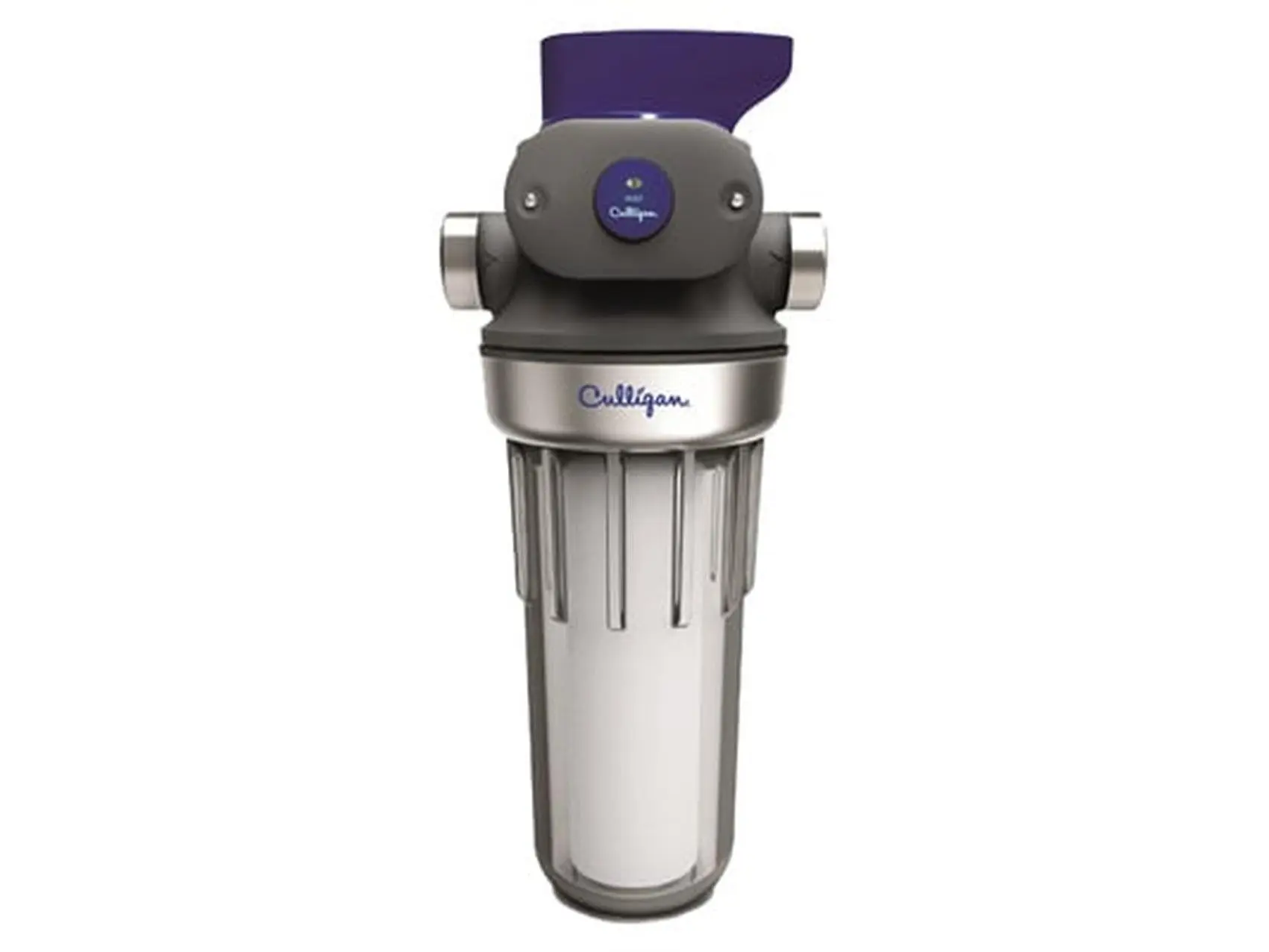 Culligan Whole-Home Water Filter - 3/4 in Sediment Model, Stainless Steel Component, Opaque Polypropylene Cartridge, Durable Opaque Housing, Reduces Dirt, Sand, Silt, Rust & Scale Particles, Extends Life of Washing Machines, Ideal for Kitchen Use, Fits 3/