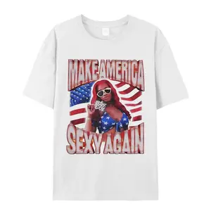 Sexy Red Shirt, Make American Sexxy Again Tee, Vintage T Shirt, Vintage Bootleg, Funny USA T Shirt, Unisex Tshirt, Gifts For His Her 25620Father's Day Gift
