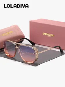 Unisex Plain Lightweight Durable Sunglasses, Trendy Casual Sunglasses for Everyday Use, Fashion Accessories for Outdoor Activities