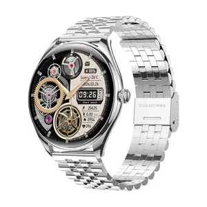 Smartwatch for Seniors – Blood Pressure Heart Rate Monitor, Answer Calls, Step Tracker, 24/7 Health Monitoring, Sport Fitness Watch for Men Women