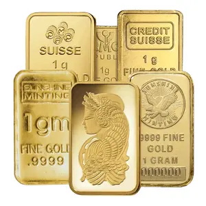 1 Gram Fine Raw Gold Bar- Random Mint (Varied Condition, Any Mint)