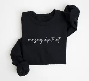 Basic Emergency Department Crewneck, ER Nurse Shirt, Emergency Room Tech Shirt, ER Tech Sweatshirt, Emergency Nurse Tee, Emergency Nurse Gift