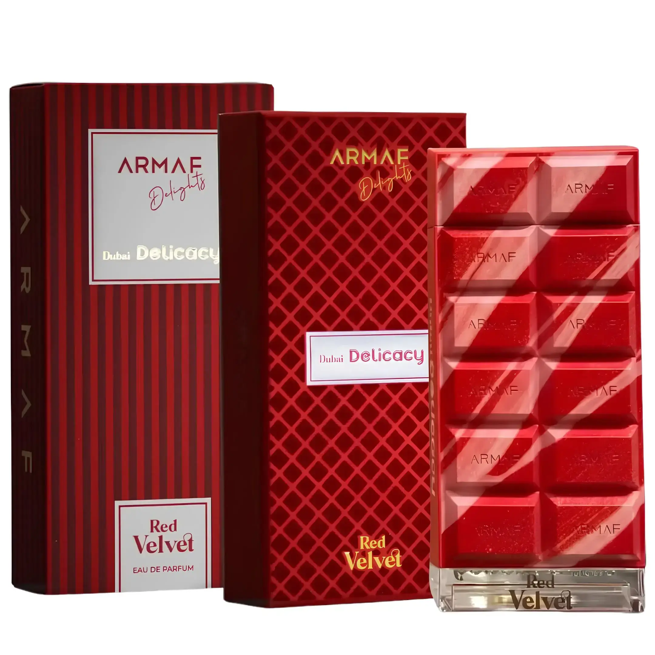Armaf Delights Dubai Delicacy Red Velvet for Women Eau de Parfum Spray, 3.4 Ounce