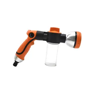 Adjustable Garden Spray Nozzle, Plastic Watering Gun for Plants, Trees and Flowers, Precision Sprayer for Fertilizer and Pesticide Application, Garden Hose Nozzle