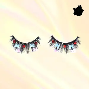 Katy Butterfly Sequin Lash 18-20mm  Makeup sparkle  lashes