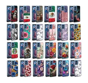 For Motorola Moto G Play 4G 2024 Design Drop Proof TPU Protection Impact Cover Case Cellphone Accessories Protective Casing