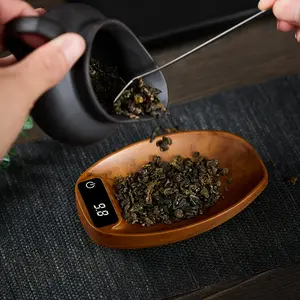 Rechargeable Mini Tea Scale, Spice Herb Birdnest Scale, 200g/0.1g Precision, Coffee Bean Electronic Kitchen Scale, Backlit LCD Display, Kitchen Gadgets, Digital Kitchen Scale, Weight Scale