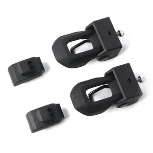 Locking Hood Latch Catch with Lock, Decorative Automotive Fastener & Clip for 2018+ Jeep Wrangler JL JLU JT, Enhanced Style Vehicle Accessory