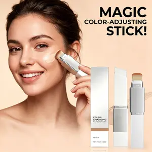 Color Changing Foundation, Medium Spectrum with SPF 50, Hypoallergenic Hydrating Liquid Concealer, Long-lasting & Waterproof Natural Finish - 0.46 fl oz Makeup Daily
