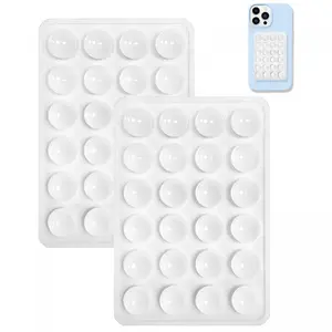 1PCS Silicone Suction Phone Case Mount,Non Slip Suction Cup Phone Mount,Hands-Free Phone Accessories Holder for Selfies and Videos,Silicon Adhesive Phone Stand Sticky Cellphone Smartphone