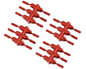 DS Racing Drift Element Scale Lug Nuts (Assorted Colors) (24) (Long)