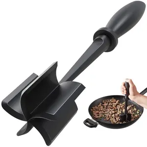 Handheld Meat Chopper, Non-Stick Meat Mincer and Manual Hamburger Meat Masher, Chicken Shredder Tool, Multifunctional Kitchen Cooking Accessory, Meat Shredding Machine, Meat Shredders