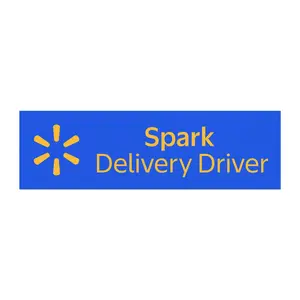 Spark Delivery Driver Car Magnet 10x3